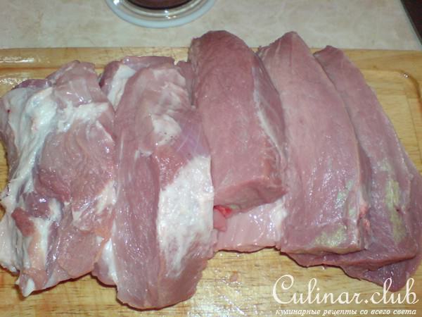 Мясо с овощами паровое