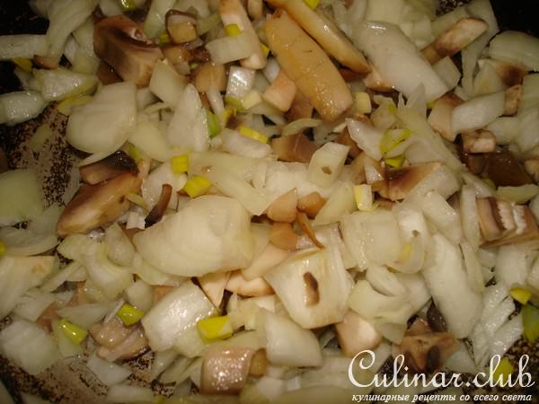 Куриные корзинки с грибам