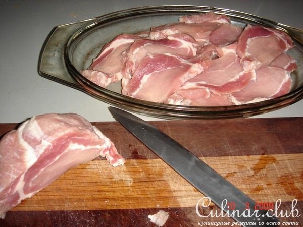 Жареное мясо в лайме и молотом перце