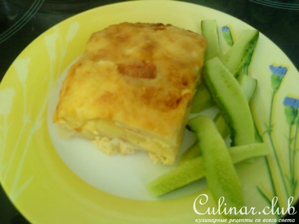 Запеканка нежная с кольраби и хамоном :) ДУЭЛЬ