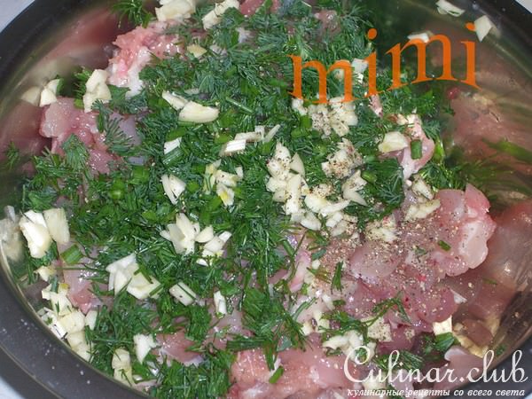 канелони с курочкой