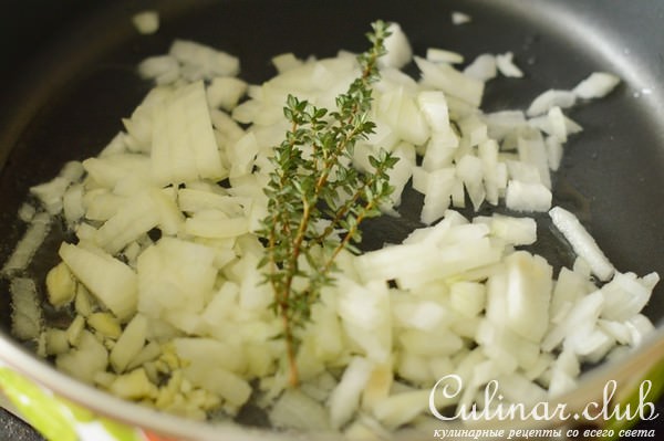 Мясо с баклажанами.
