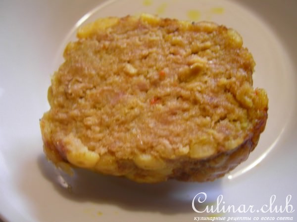 Мясо-овощные тефтели в "звездной" панировке