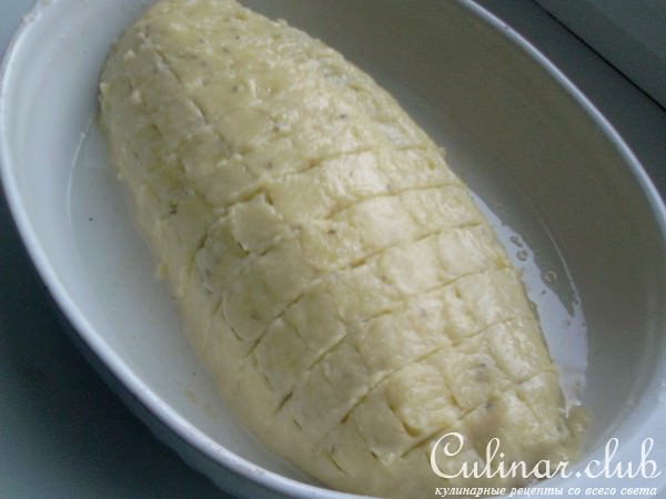 Картофельная кулебяка.