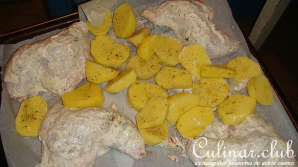 Куриные ножки с сюрпризом