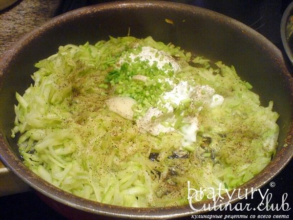Фарфале: себе с кабачком, Доченьке с грибами