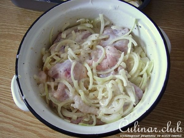 Курочка по-королевски.