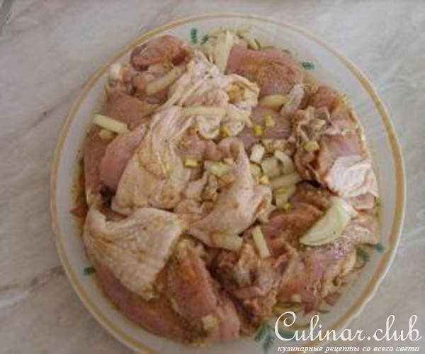 запеченные бедрышки с картошкой