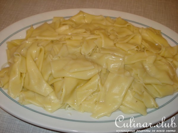 Бешбармак с шурпой (вариант)