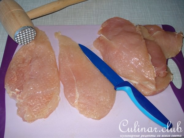 Курица " В снегу "