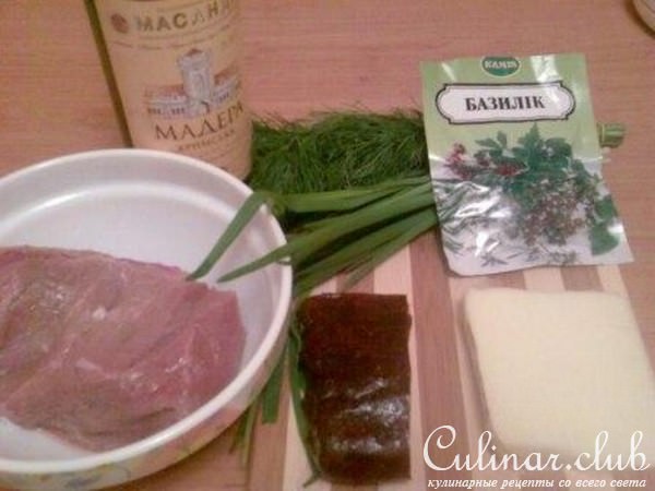 Телятина Saltinbocca