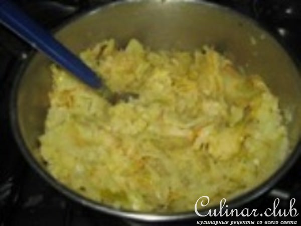 Вареники с капустой и картошкой