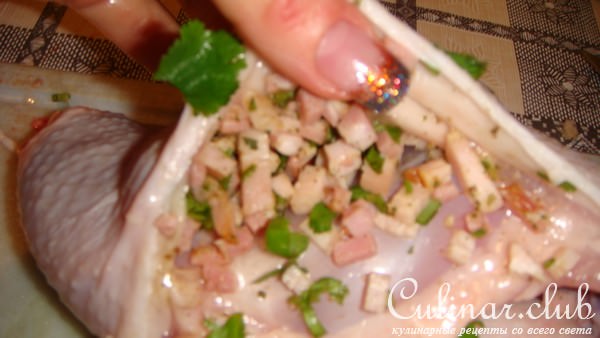 Куриные ножки с сюрпризом