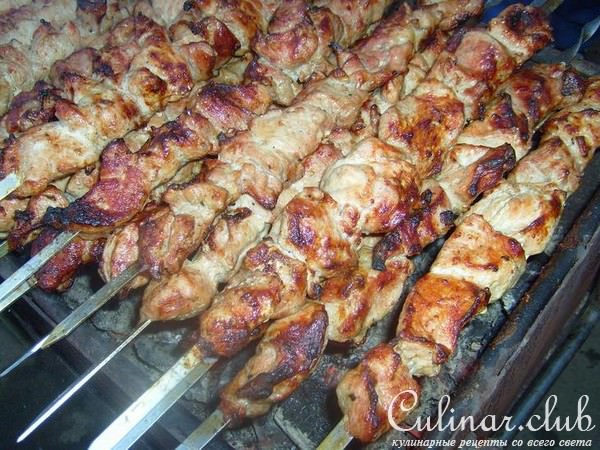 Вкусные шашлыки.