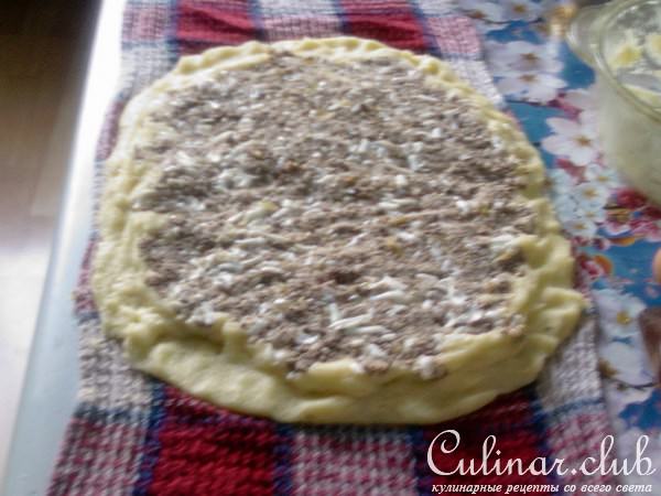 Картофельная кулебяка.