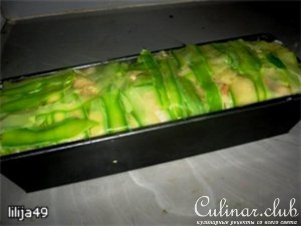 запеканка из риса и курицы