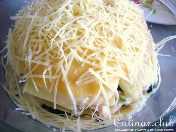 Лазанья с рыбкой ну ооочень вкусная!