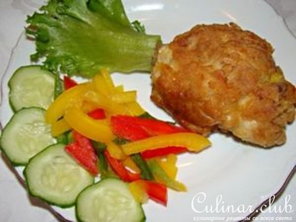 Фаршированные куриные голени "наизнанку"