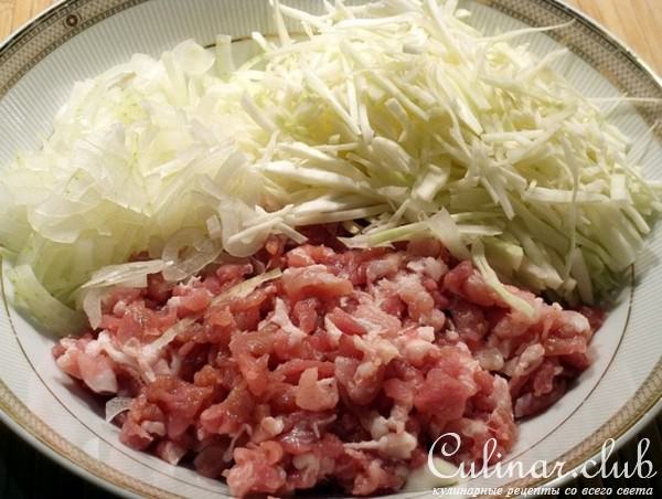 Дамплины, пельмени на пару (вариант)