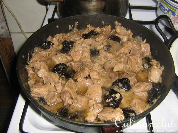 Мясо по-гречески