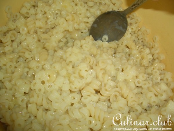 Запеканка из макарон со свининой