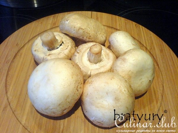 Грибы, тушёные с картофелем в микроволновой печи без воды