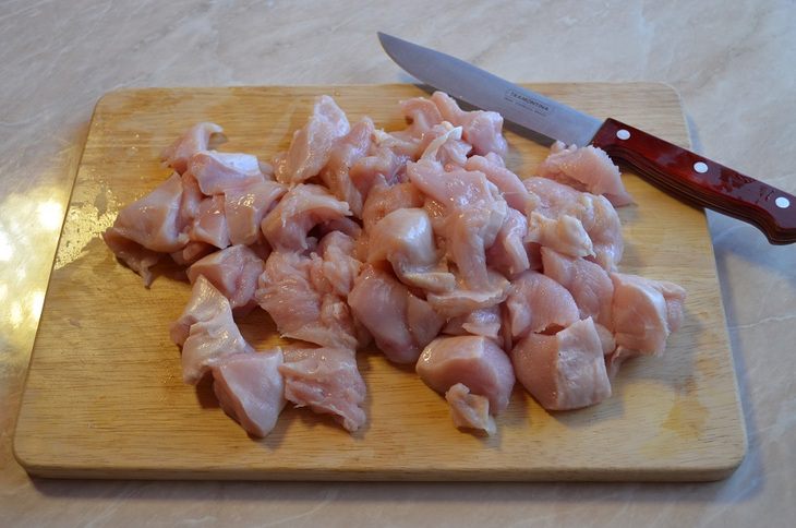 Голубцы с курицей.