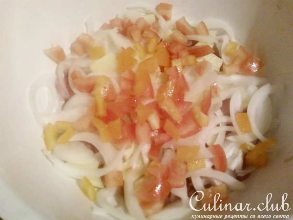 Мясо с овощами