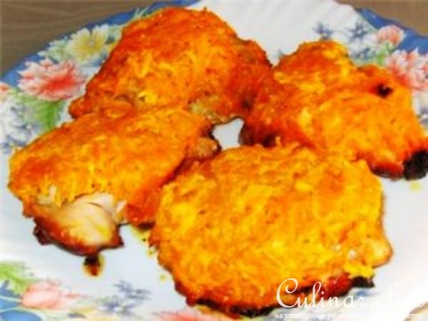 Курица маринованная в молоке и соевом соусе