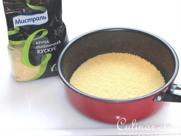 Солнечные шарики из кускуса с мясной начинкой