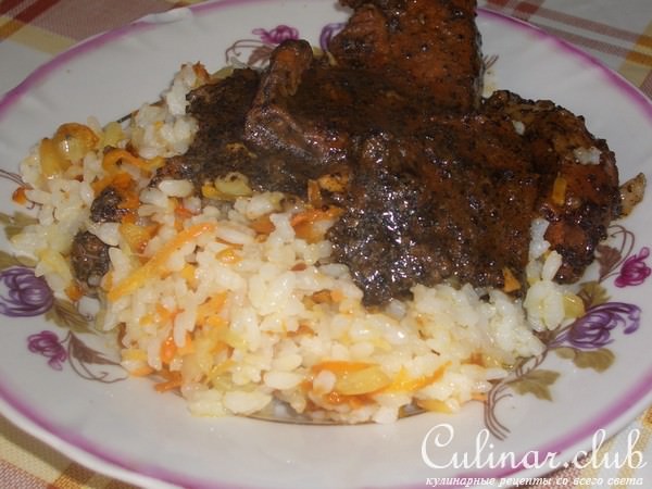 Свинина с кофе (в пиве)