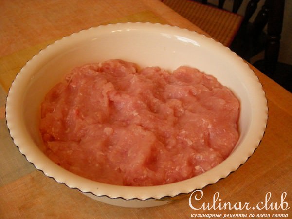 куриные котлеты светчиной