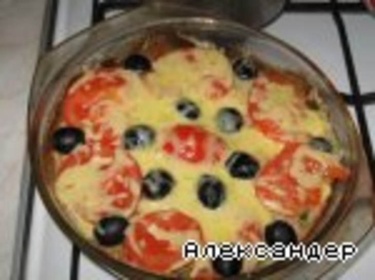 Запеканка из куриного фарша "Солнышко"