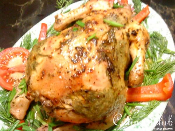 Курица фаршированная