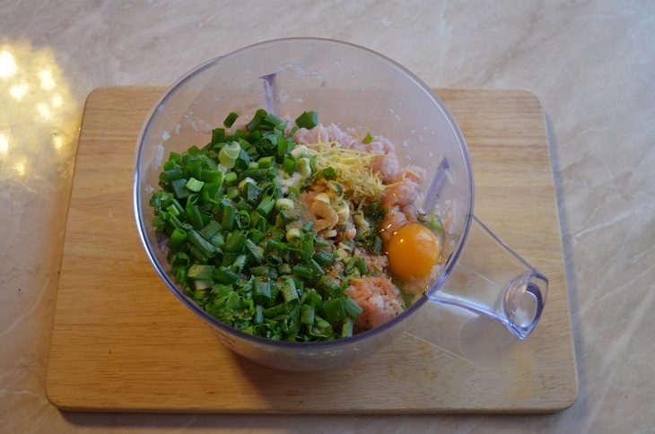 Голубцы с курицей.