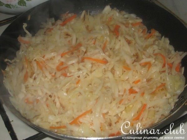 Ленивые вареники с капустой и картошкой