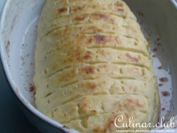 Картофельная кулебяка.
