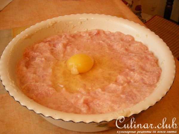 куриные котлеты светчиной