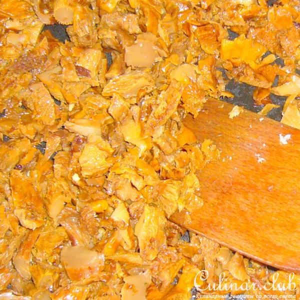 Пшеничная каша с грибами