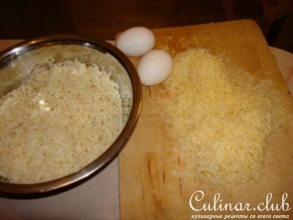 Рулет рисово-сырный