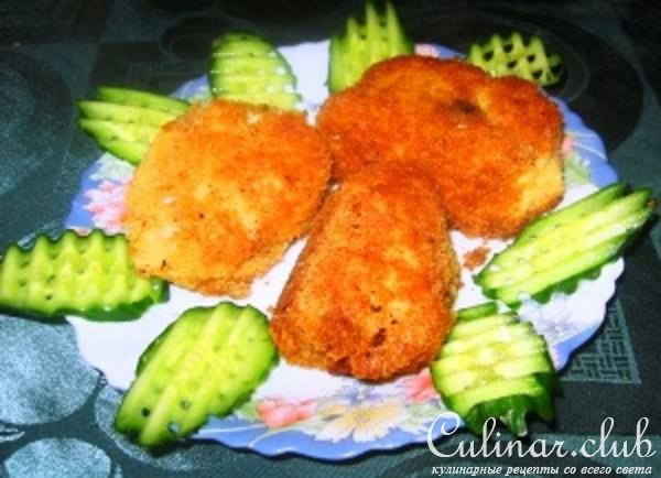Котлеты рыбные по-киевски