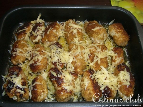 Мини котлетки куриные