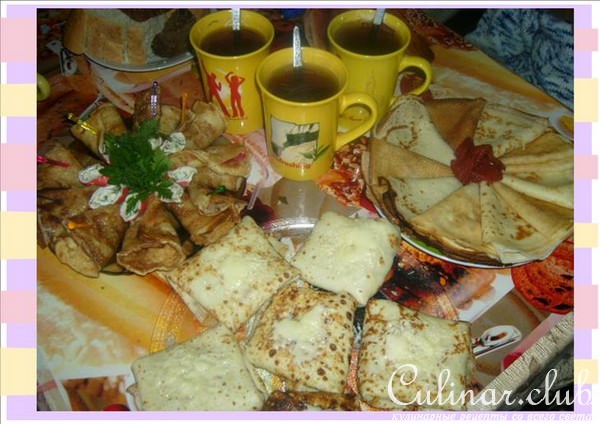 Блины"Гречаники"и блины с сыром и курицей