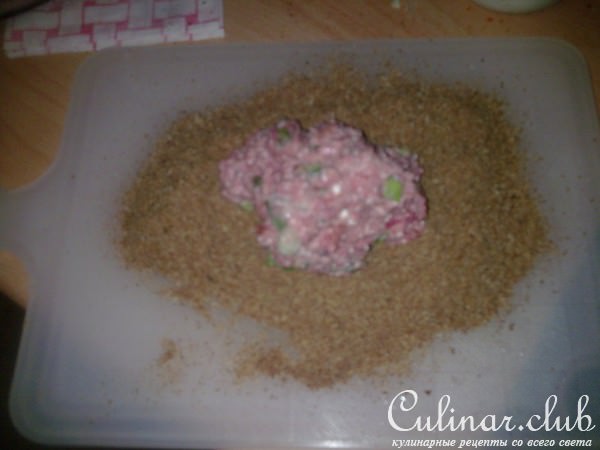 Котлетки индюшачьи с творогом и зеленым луком