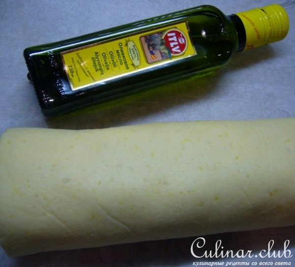 «Колбаса» из картофельного теста
