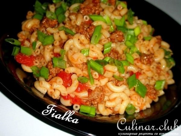 Макароны по арабски