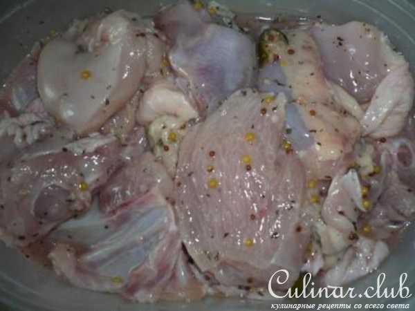 Курочка в маринаде для гриля, шашлыка или просто для жарки