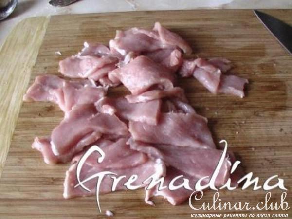 Свинина в кисло-сладком соусе