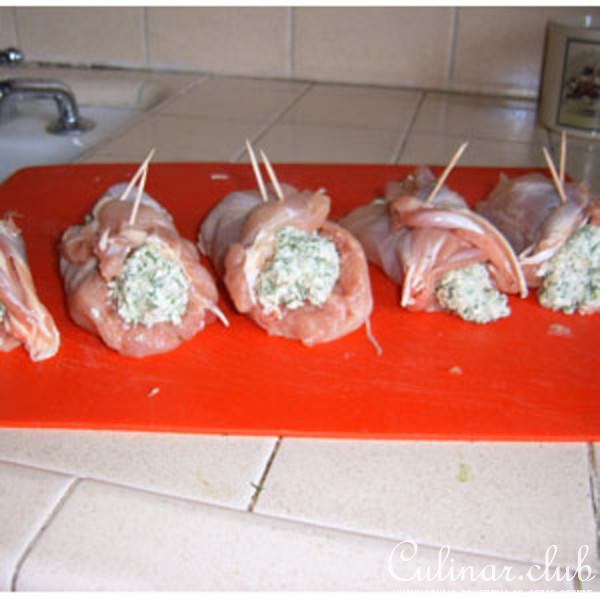Курица с сыром Горгонзола