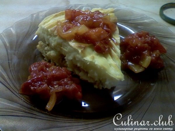 "Картофельная запеканка с курицей"